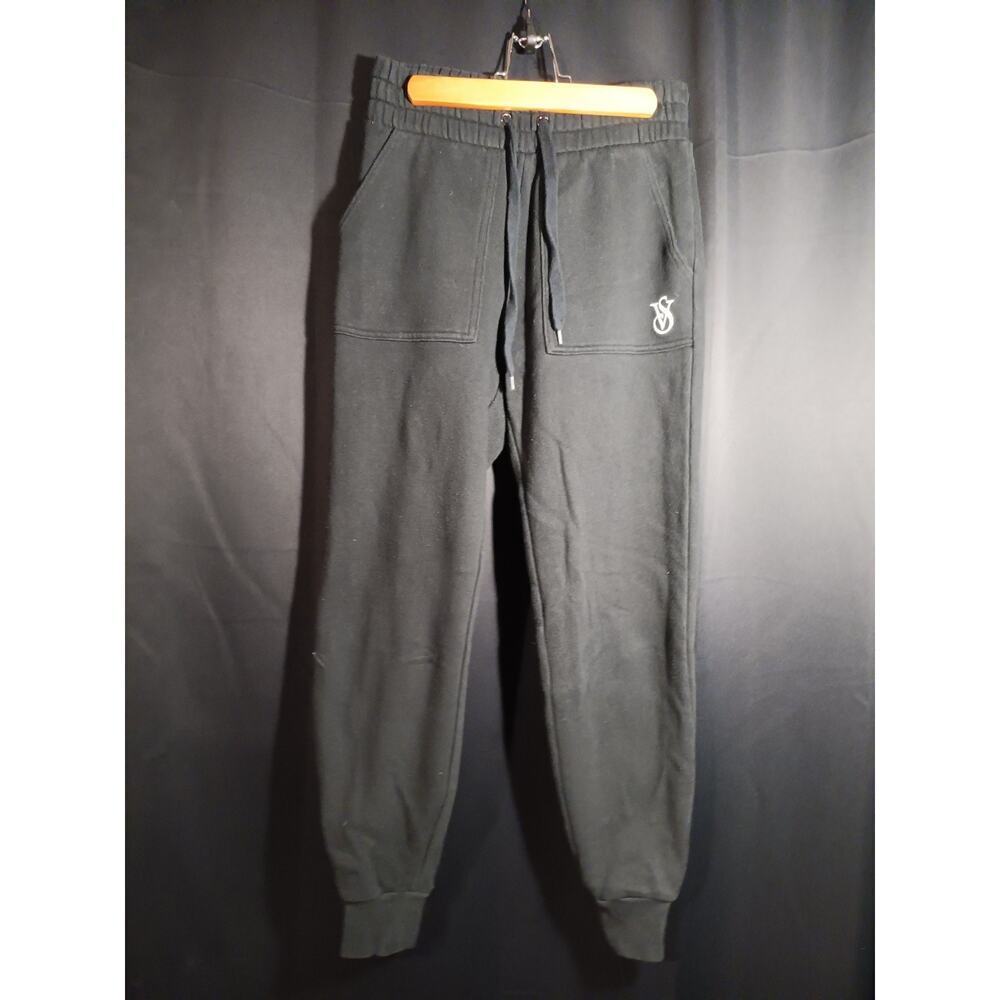 Victoria’s Secret On Point Joggers Women’s XS Black Drawstring Elastic Waist - Picture 2 of 4